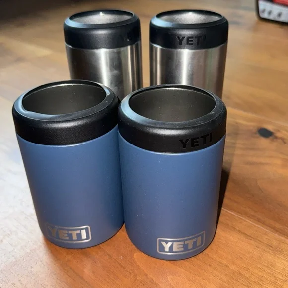 Yeti Colster 12oz Slim Can & Regular Can Colster Coozie 4-pack - Picture 1 of 4